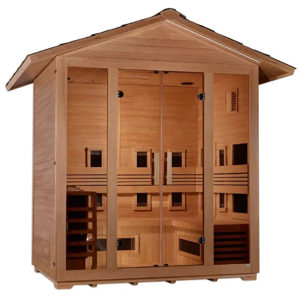 Gargellen 5-Person Hybrid Sauna by Golden Designs
